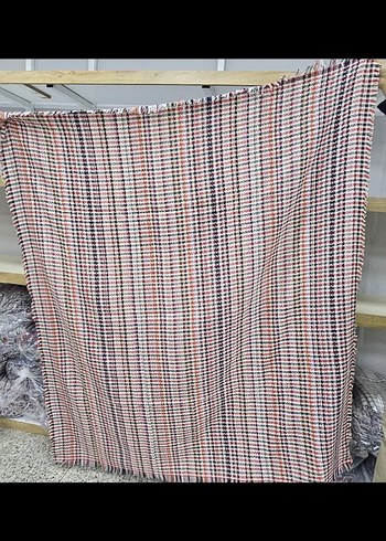 Çok Renkli Ekose desnli örtü - Görsel 2