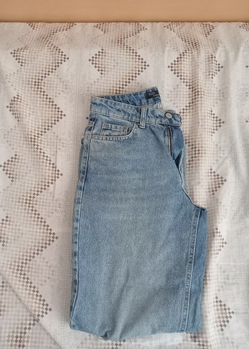 s Beden Siyah Salaş Midi Kot Pantolon