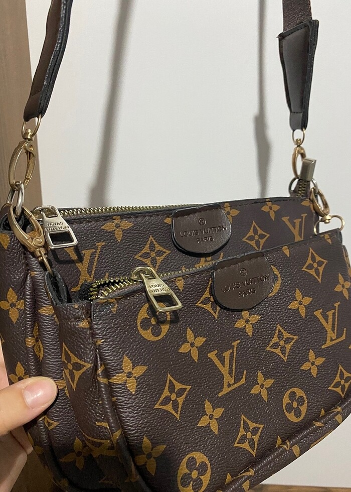 Louis W kol çantası - Görsel 3