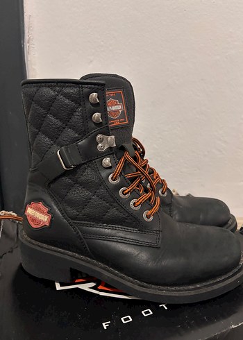 Siyah Deri Tokalı Bot - Görsel 3