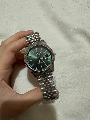 ROLEX ÇELİK SAAT AKTİF TAKVİM SU GEÇİRMEZ