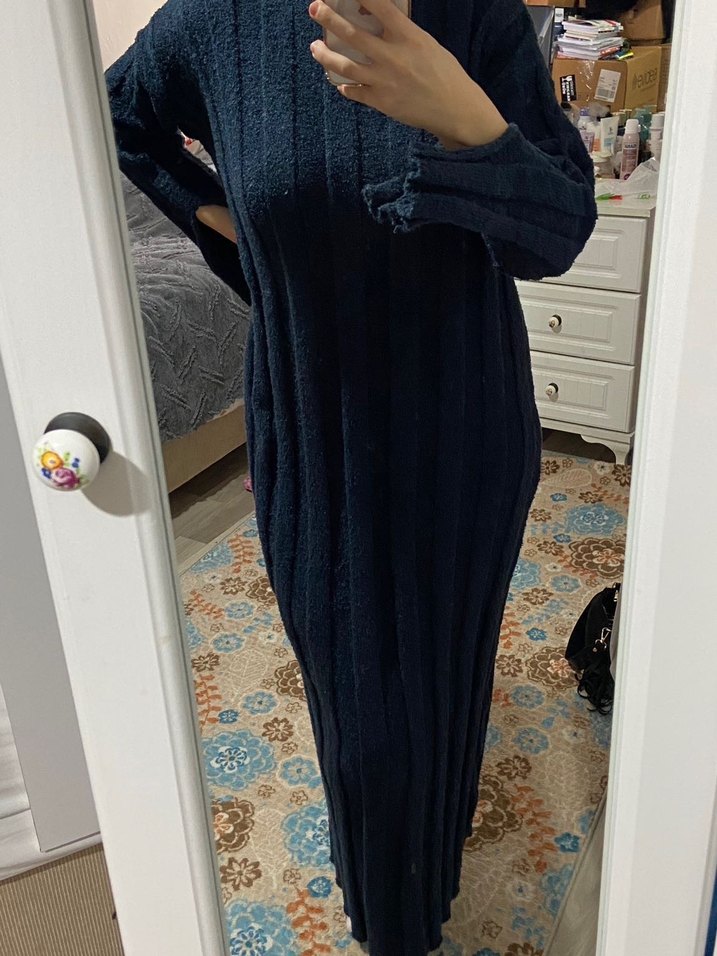 Laci Piliseli Uzun Salaş Elbise - Görsel 2