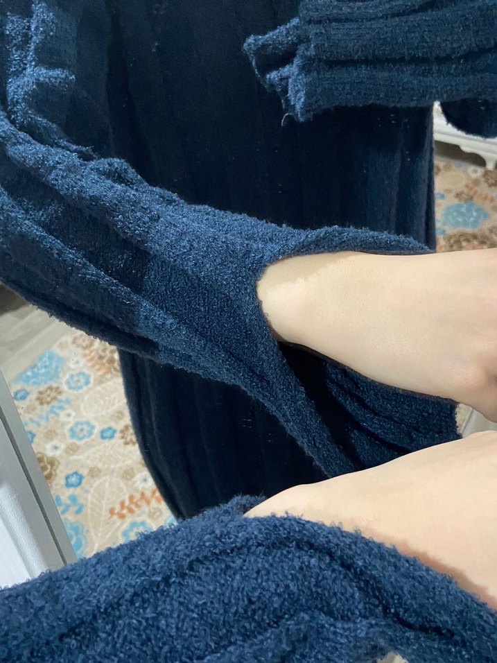 Laci Piliseli Uzun Salaş Elbise - Görsel 4