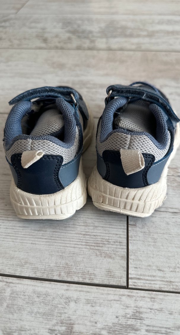 Mavi Gri Erkek Çocuk Spor Ayakkabı - Görsel 3