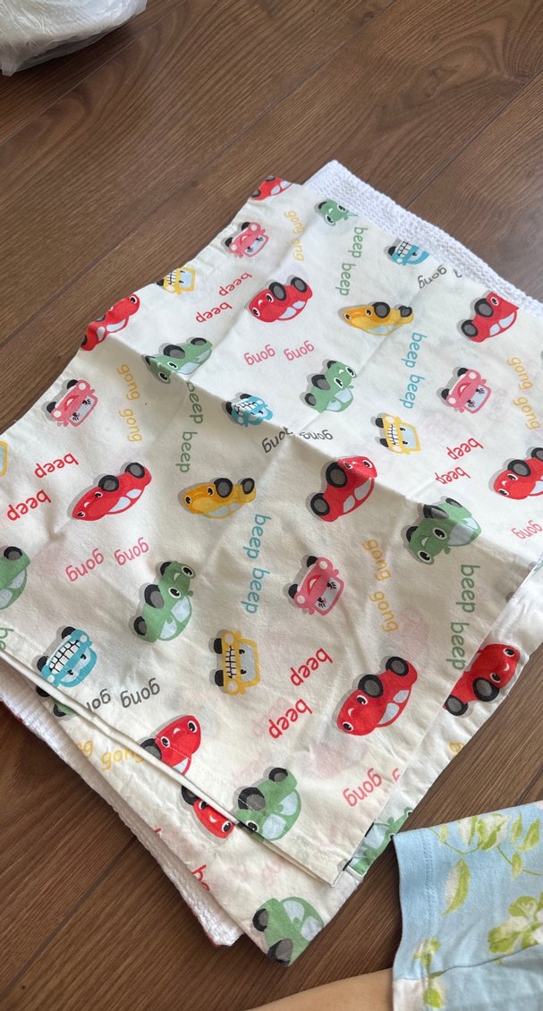 Renkli Baskılı Çocuk pike seti - Görsel 2