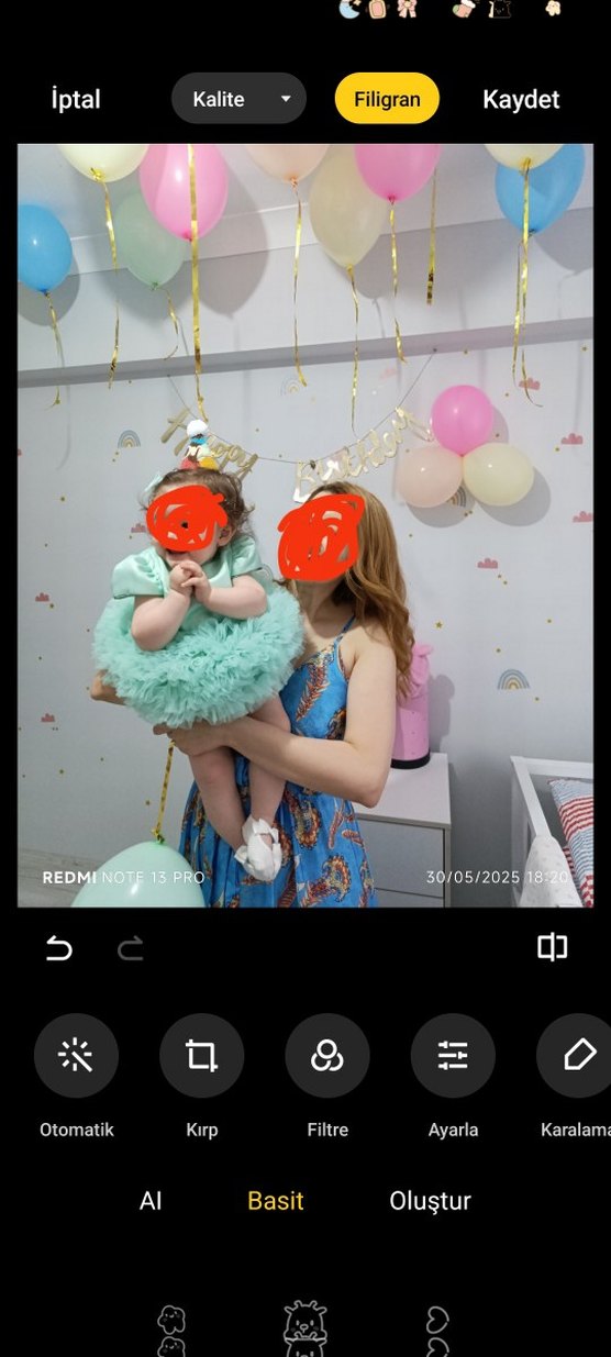 Kız Çocuk mint yeşili Fırfırlı Elbise şapka hediye - Görsel 3