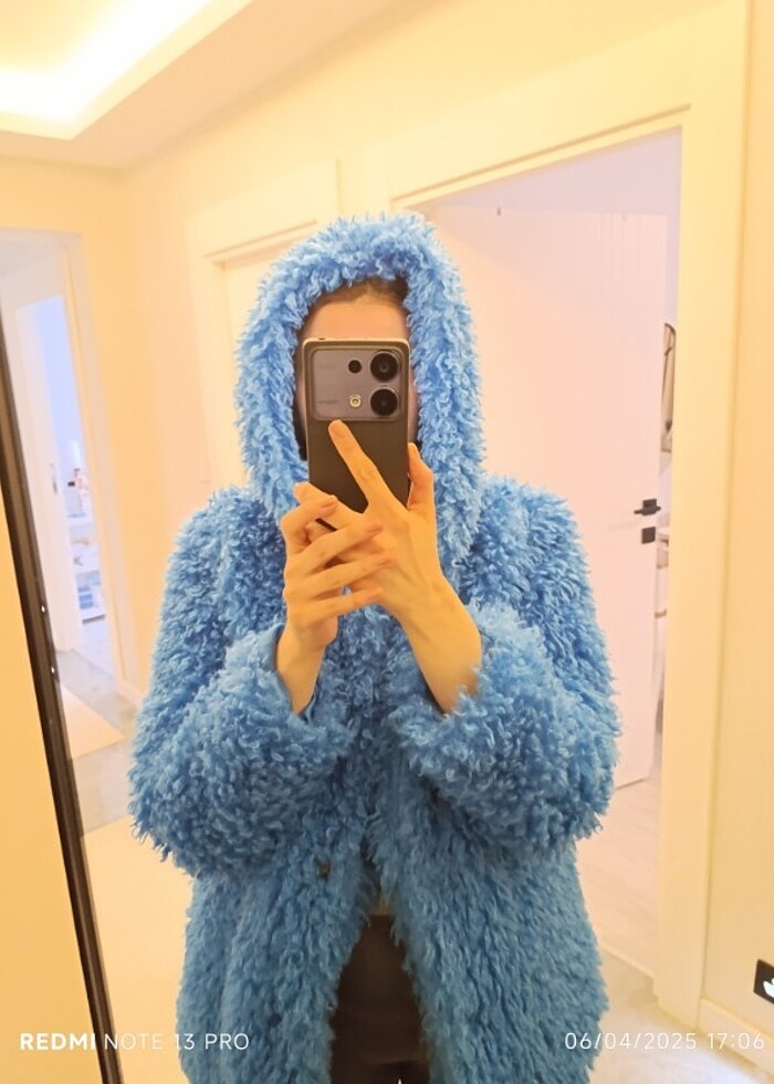 Koton oversize xs beden mont - Görsel 2