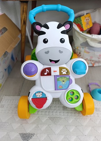 Renkli Figürlü Bebek Yürüteci fisher price - Görsel 3