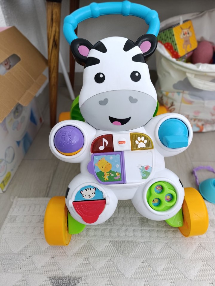 Renkli Figürlü Bebek Yürüteci fisher price - Görsel 2