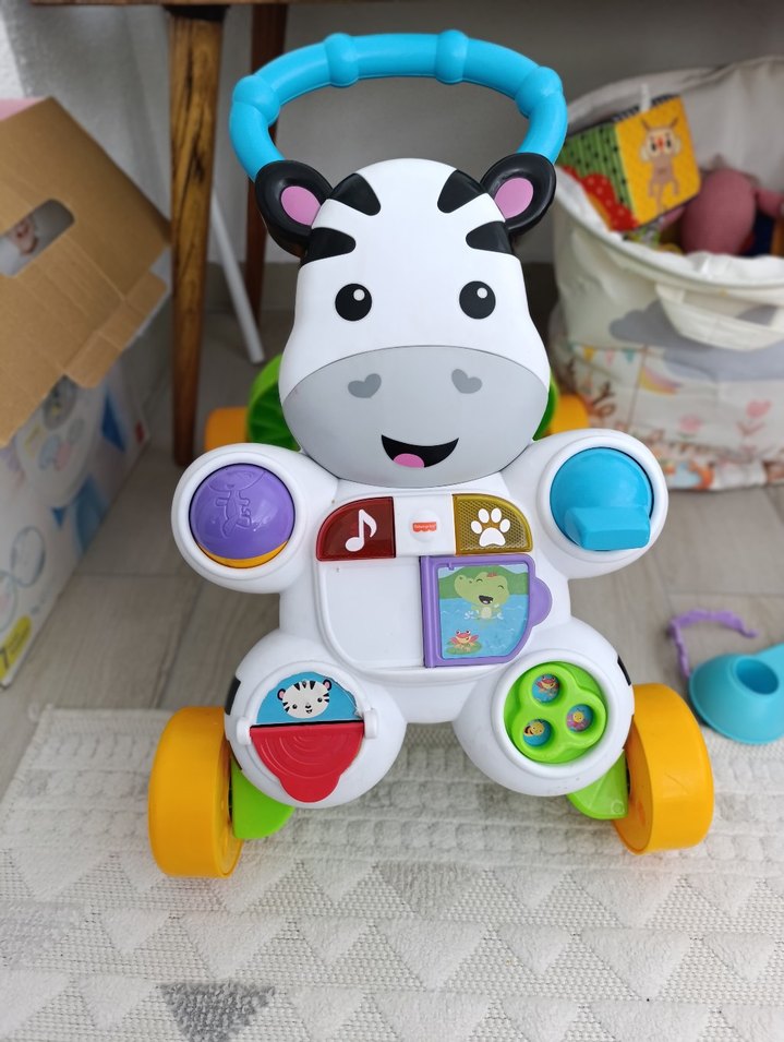 Renkli Figürlü Bebek Yürüteci fisher price - Görsel 3