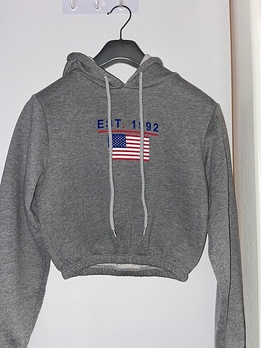 ambar kadın crop sweatshirt
