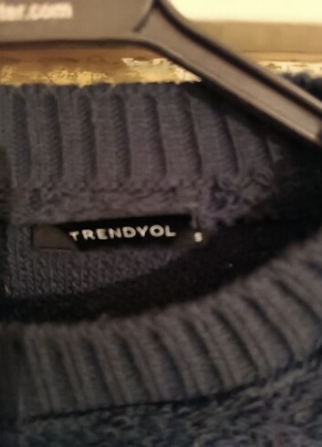 Trendyol & Milla Trendyol lacivert crop kazak