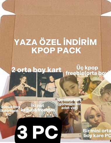 YAZA ÖZEL KPOP PACK