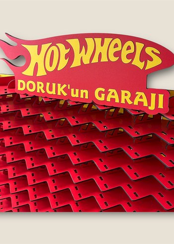 Beden HOTWHEELS ARAÇ RAFI 100 GÖZLÜ