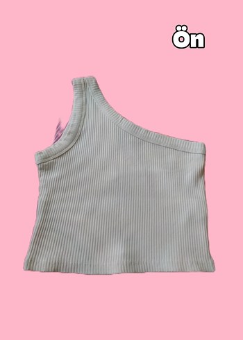 Kız Çocuk Tek Omuzlu Crop
