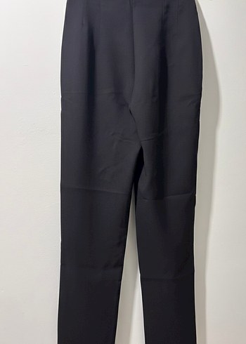 Kadın Siyah Kumaş Pantolon - Görsel 2