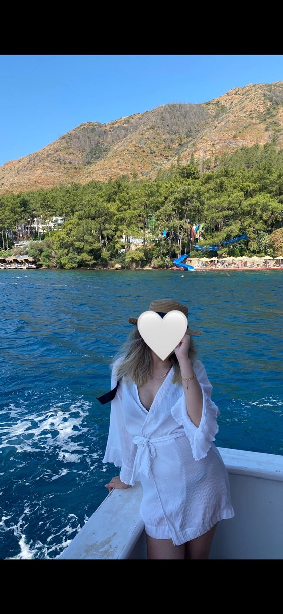 Bohem Tarzı Beyaz Midi Kadın Sabahlık - Görsel 3