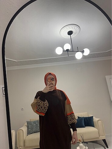 Diğer Kahverengi ikili triko takım