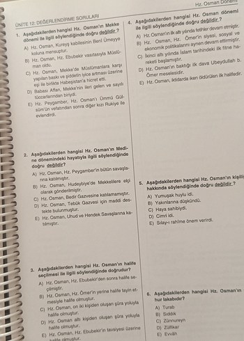 Atatürk Üniversitesi İlahiyat Önlisans Soru Bankası - Görsel 2