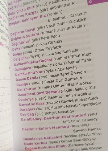 Türk Edebiyatı Eser-Yazar Sözlüğü - Görsel 2