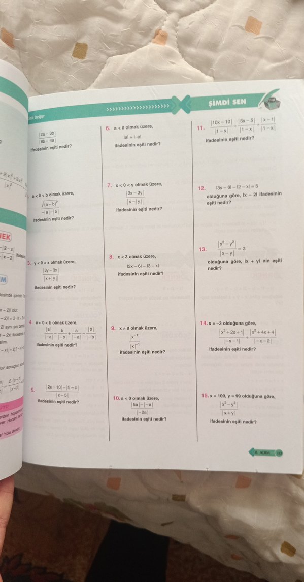 24 Adımda Matematik Soru Bankası - Görsel 2