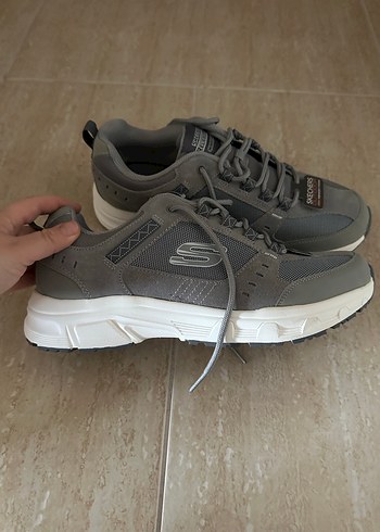 Gri Skechers  Erkek Spor Ayakkabı - Görsel 2