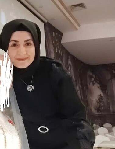Suud Tesettür kadın siyah abiye mezuniyet elbise
