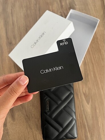 Beden siyah Renk Calvin klein kadın siyah cüzdan