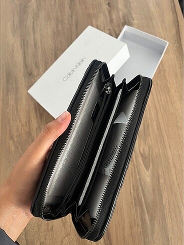 Calvin Klein Calvin klein kadın siyah cüzdan