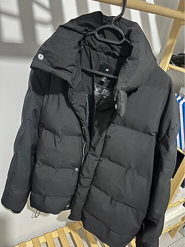 Oversize h&m marka şişme mont