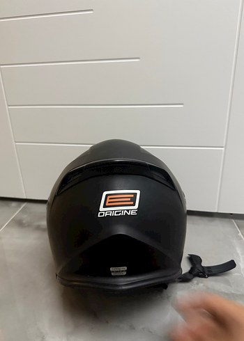 Origine Şeffaf Vizörlü Gri Motosiklet Kaskı - Görsel 3