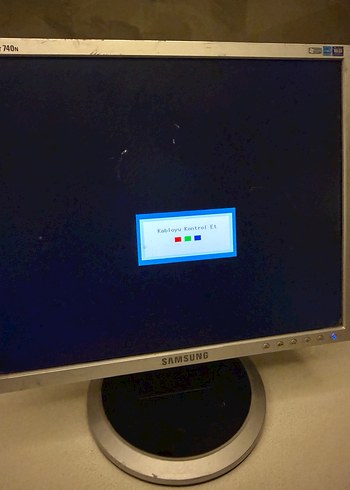 Samsung Gri SyncMaster 740n Monitör - Görsel 4