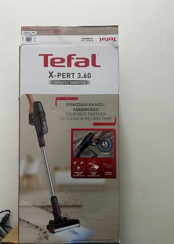 Tefal Gri Kablosuz Dikey Elektrikli Süpürge - Görsel 4