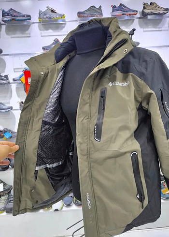 Columbia Kamuflaj Desenli Outdoor Erkek Mont - Görsel 4