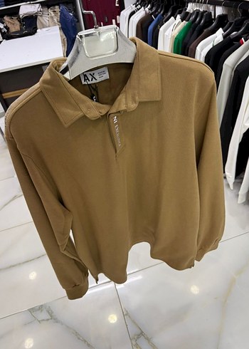 EA7 Beyaz Düğmeli Sweatshirt - Görsel 6