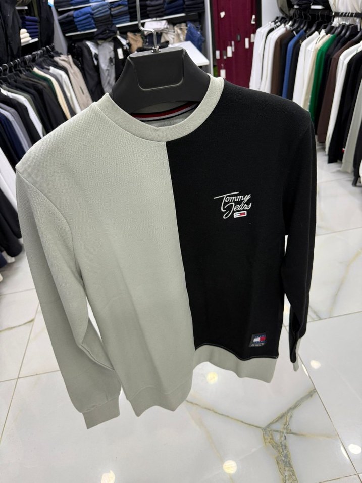 EA7 Beyaz Düğmeli Sweatshirt - Görsel 2
