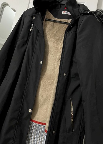 Uzun parka kaban - Görsel 4