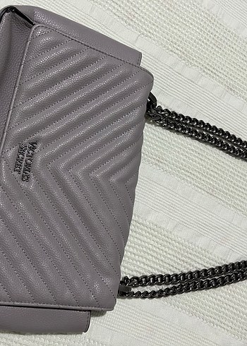 Gri Zincir Detaylı Kadın El Zinciri - Görsel 5