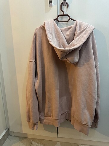 Stradivarius Kapüşonlu fermuarlı swetshirt