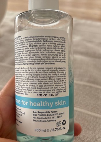 Beden The Purest Solutions Eksfoliye Edici Tonik