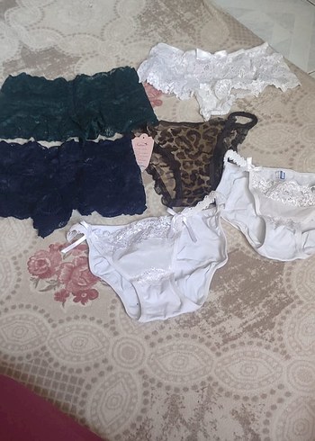 Beyaz Baskılı Hamile ve Emzirme İç Çamaşırı - Görsel 2