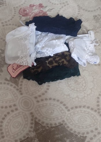 Beyaz Baskılı Hamile ve Emzirme İç Çamaşırı - Görsel 4