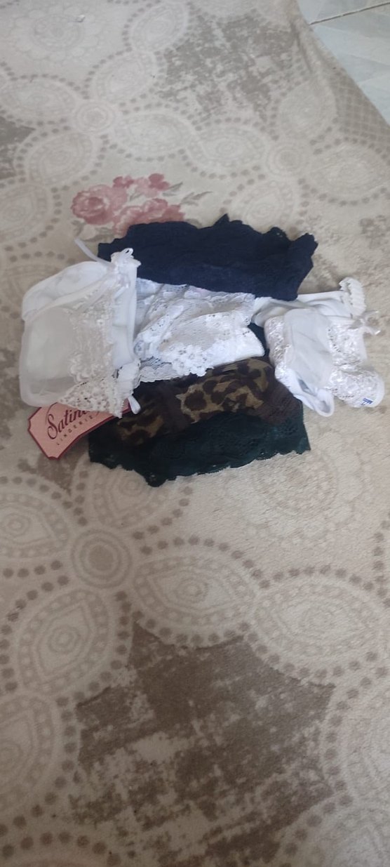 Beyaz Baskılı Hamile ve Emzirme İç Çamaşırı - Görsel 4