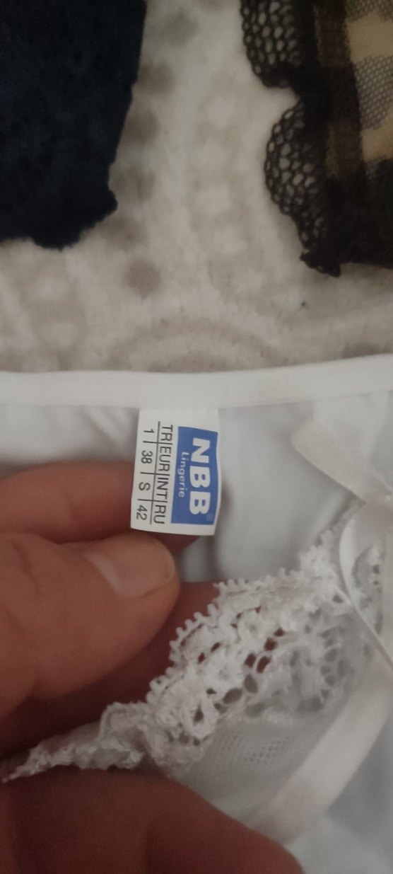 Beyaz Baskılı Hamile ve Emzirme İç Çamaşırı - Görsel 5