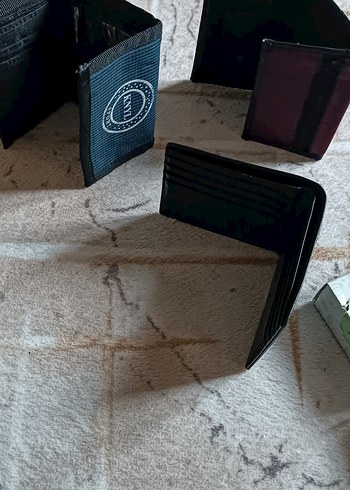 Siyah Baskılı Erkek Cüzdanı Sport - Görsel 2