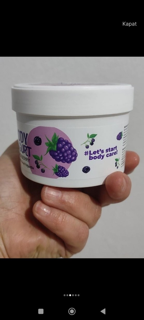 Bee Beauty Böğürtlenli Vücut Yoğurdu 250 ml - Görsel 2