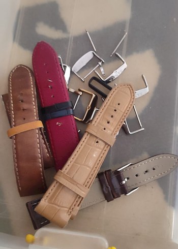 Klasik Erkek Saat Kayışları - Kahverengi Tonlar - Görsel 6