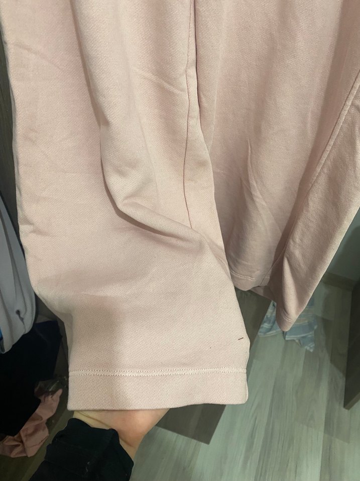 Toz pembe Kadın Rahat Kesim Midi Eşofman - Görsel 2