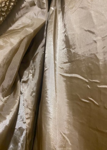 Kahverengi Midi Kadın Peluş Kaban - Görsel 8