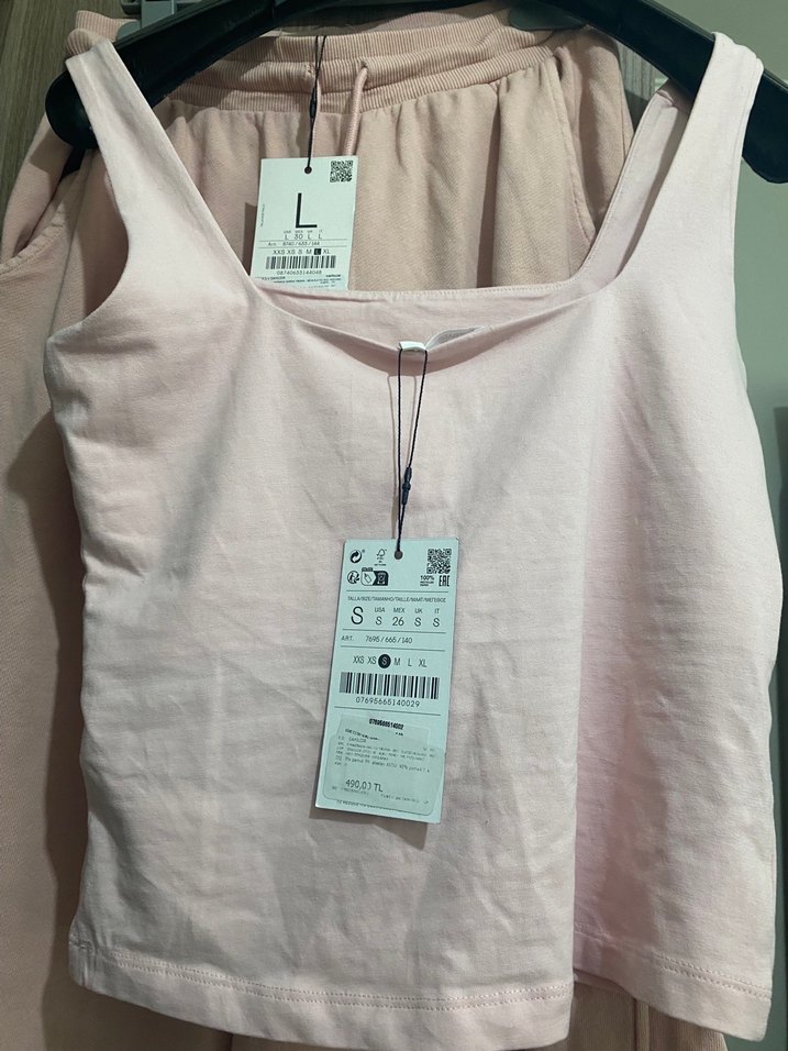 Pembe Kadın Kolsuz Atlet - Görsel 3